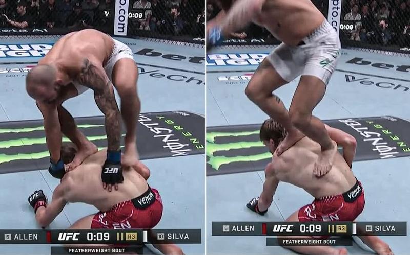 Жан Силва с трудна победа над Арнолд Алън в здрав сблъсък