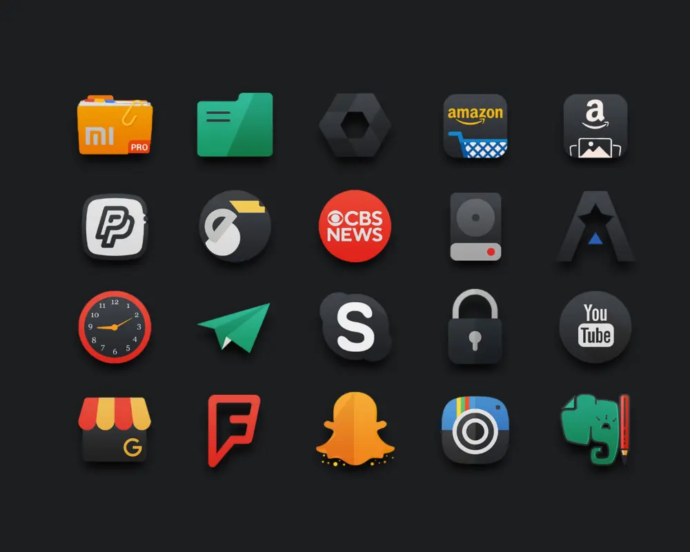 Download Darko Icon Pack Mod APK