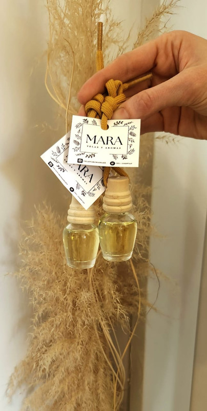 Difusores de auto Aromas Mara.
