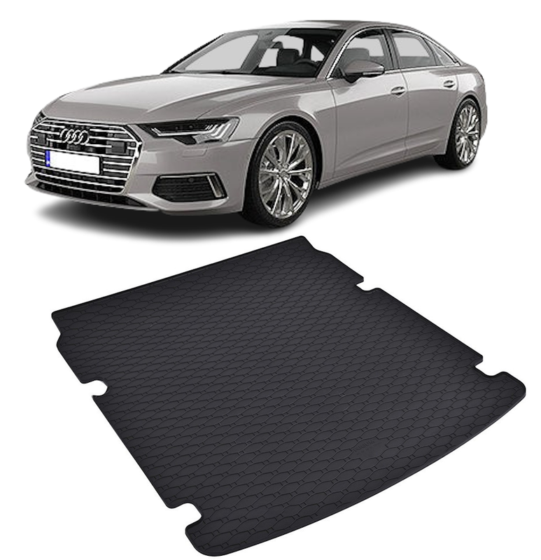 Tavita auto AUDI A6 2018-prezent, protectie portbagaj, Cri-Flo, din cauciuc 100%, compatibil cu autoturismul AUDI A6