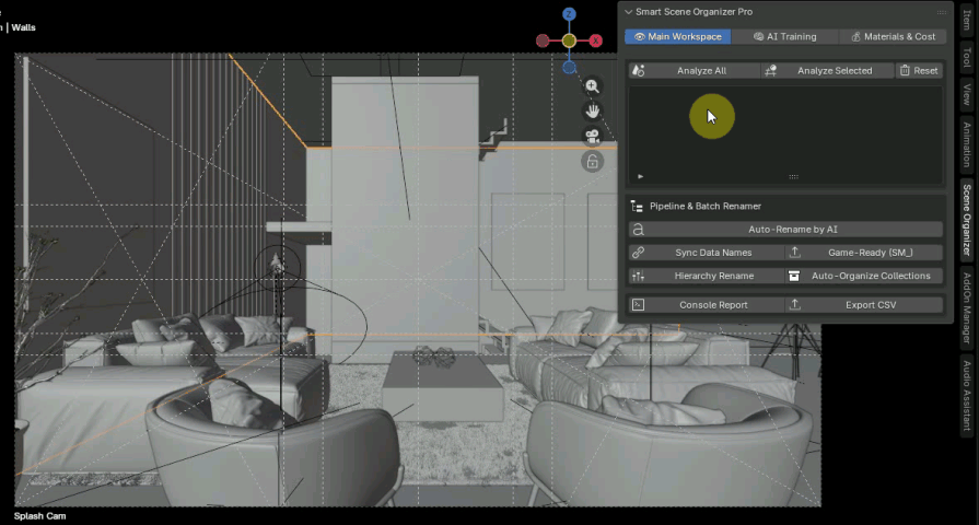 Smart Scene Organizer Analyse Objects