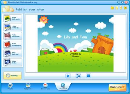 ThunderSoft Slideshow Factory 5.5.1.0 Multilingual