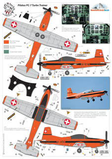 ピラタス　PC-7 スイス空軍模型 ピラタス PC-7 スイス空軍模型 ピラタス PC-7 ケレステイト