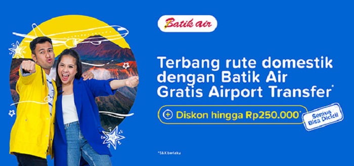 Promo Batik Air di Tiket.com