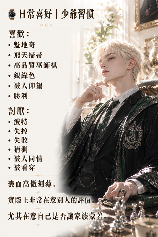 少爺習慣