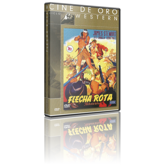 Portada - Flecha Rota [DVD9Full] [PAL] [Cast/Ing] [Sub:Cast/Ing] [1950] [Western]