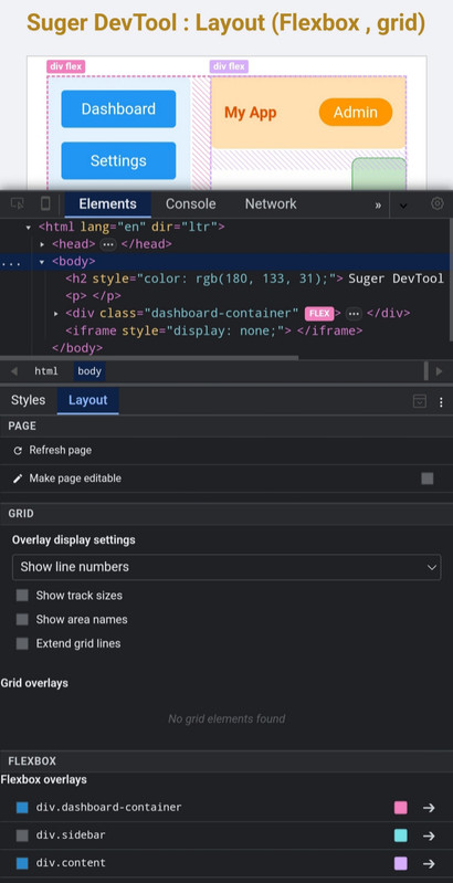 Suger Devtool Preview