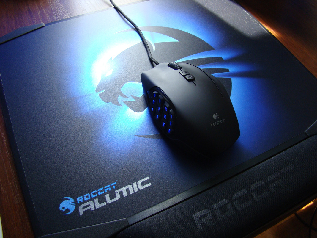 Logitech G600&Roccat Alumic