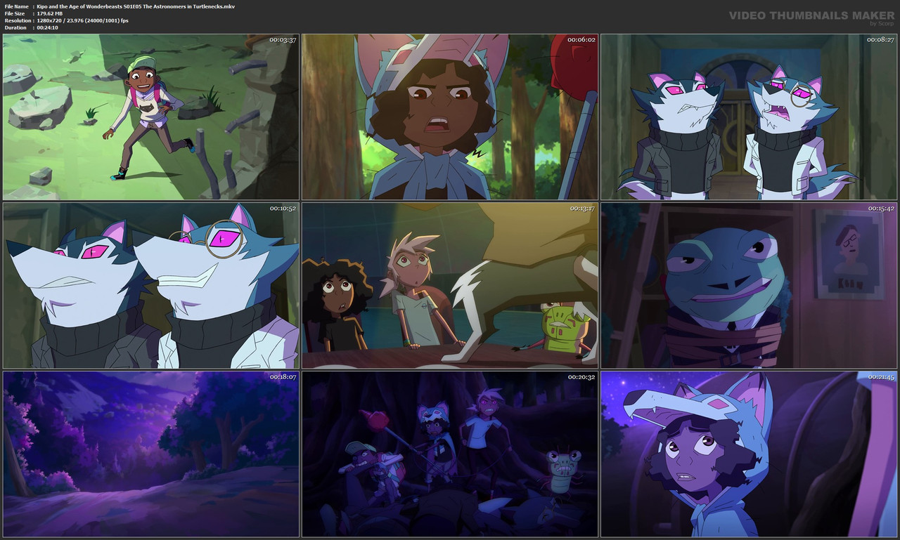 Kipo and the Age of Wonderbeasts S01E05 The Astronomers in Turtlenecks.mkv