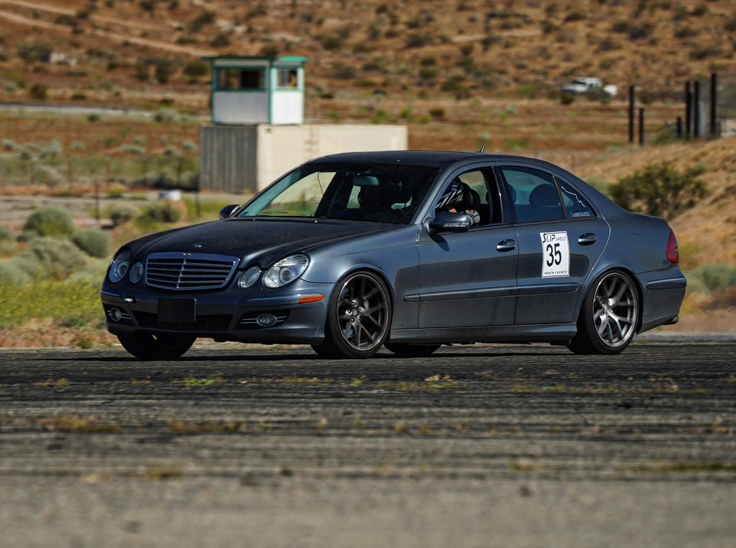 Mercedes E-Class on track with suspension and tire upgrades for sharper handling