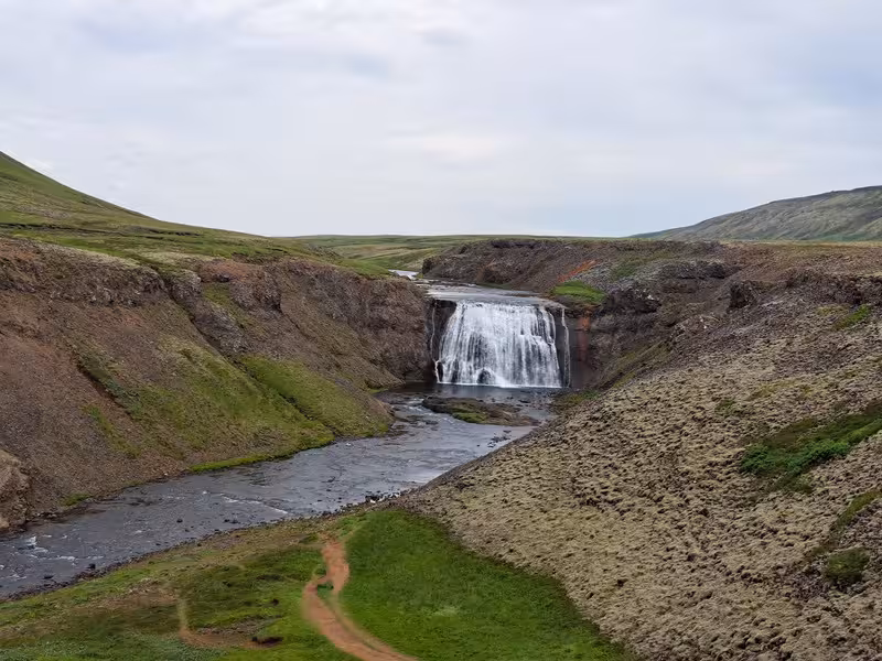 15/07/2025 PISTA 550 KALDADALSVEGUR. PISAMOS EL GLACIAR LANGJÖKULL - 2º Viaje a la Tierra del Hielo y Fuego de 21 días (en construcción, con videos) (27)