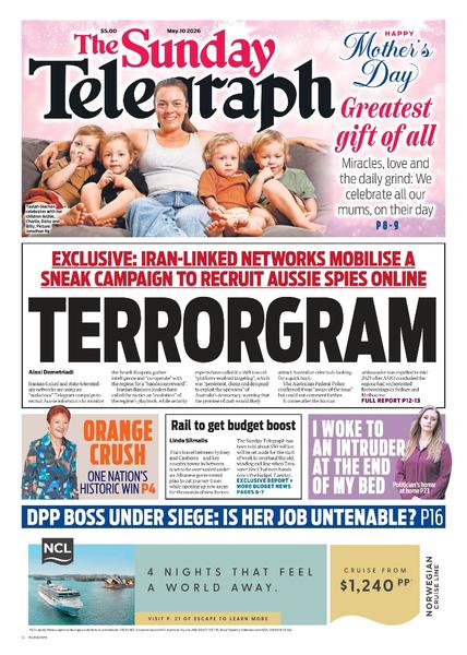 The Daily Telegraph Australia 10 May 2026