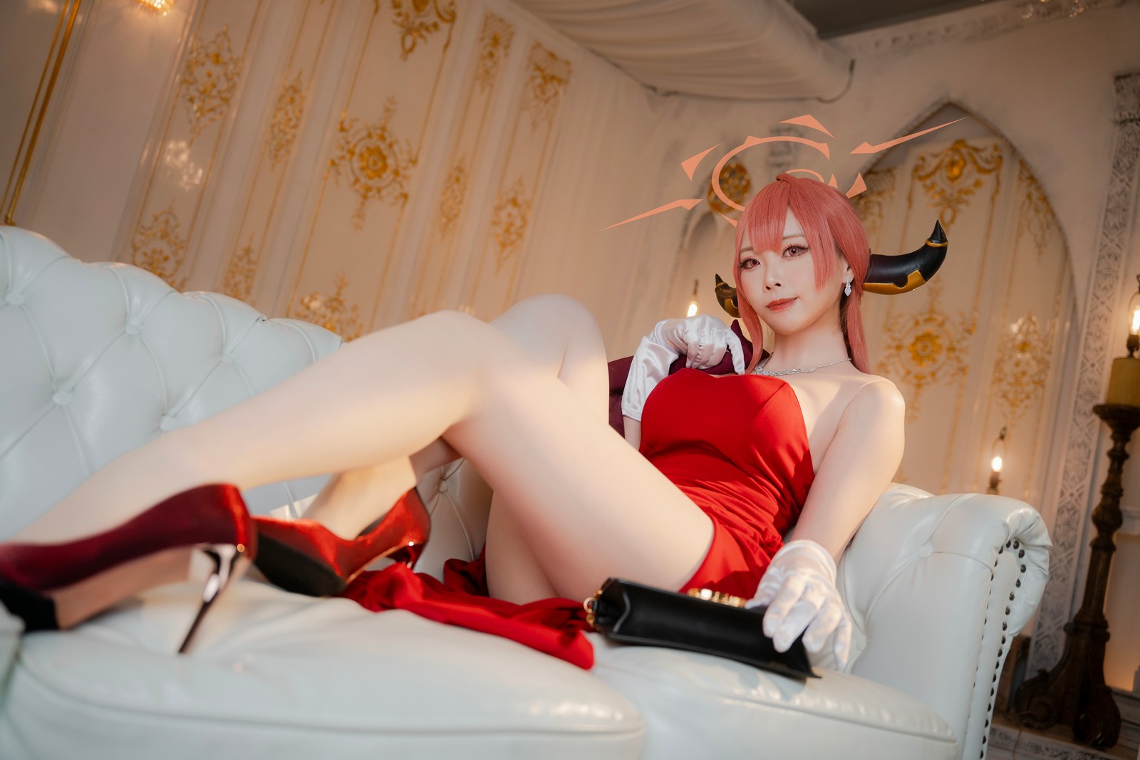 Maou Mo – Rikuhachima Aru Cosplay 高清写真（13P-149.3M）蔚蓝档案角色插图1