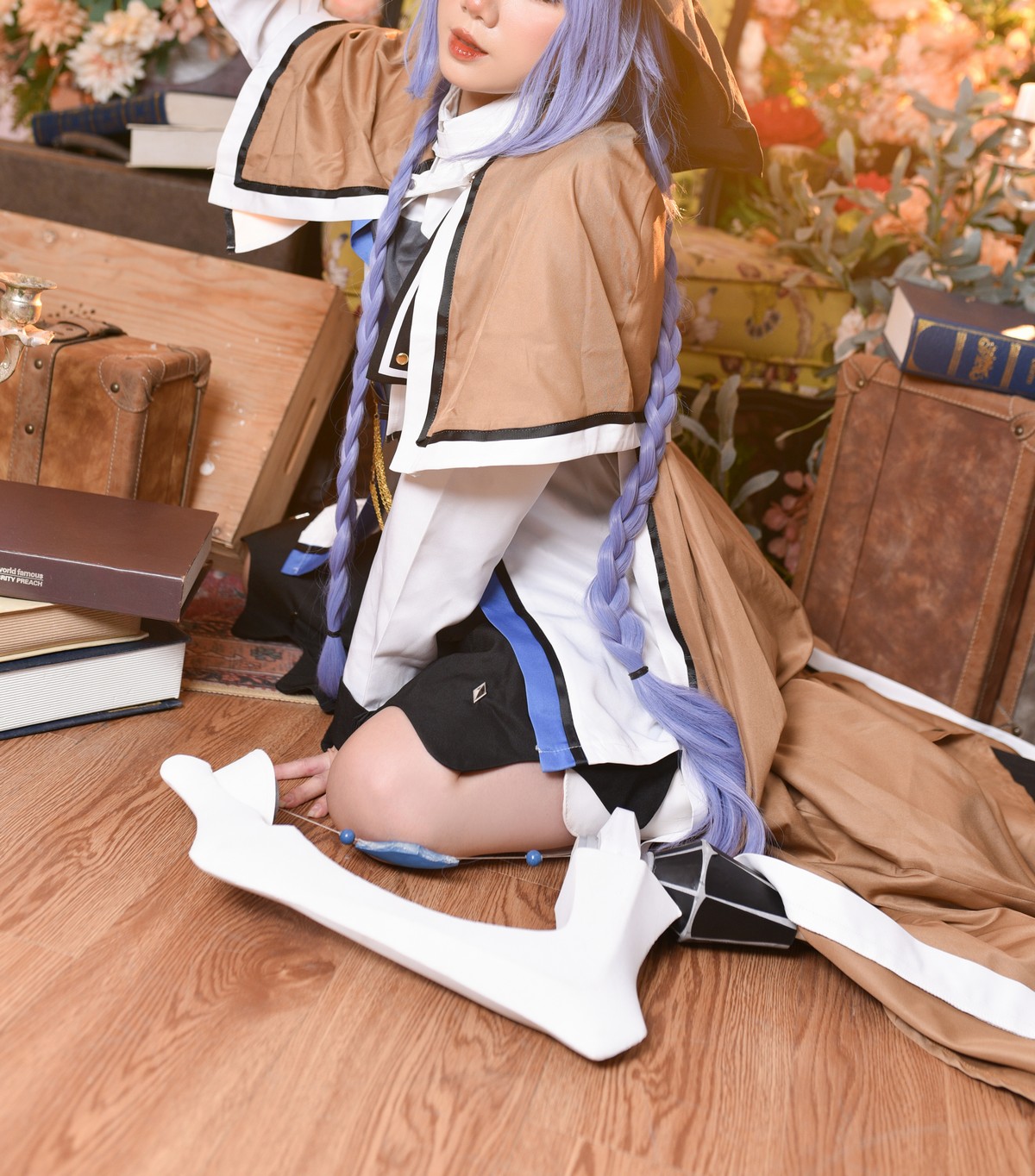 PoppaChan Roxy Cosplay Set (Mushoku Tensei) – 147 Photos 466MB插图3