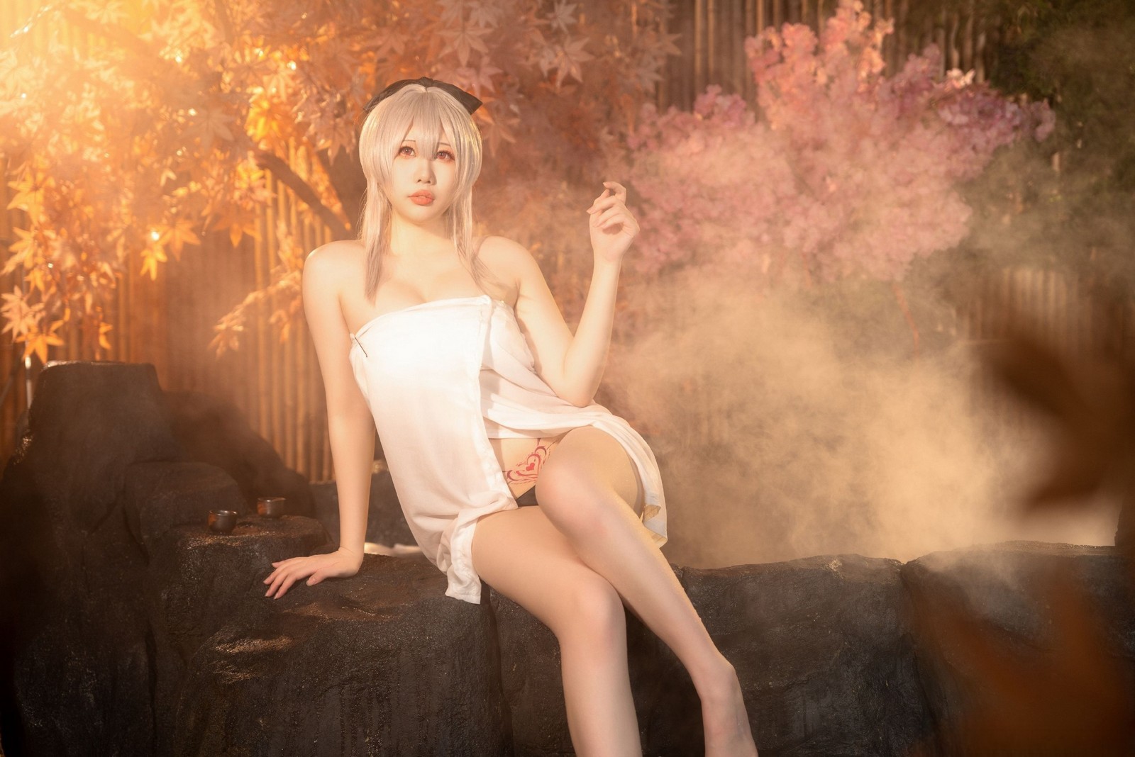 小瑶幺幺 &九言 &喜茶苍苍子 碧蓝航线 温泉之旅 写真集【66P｜193MB】插图6