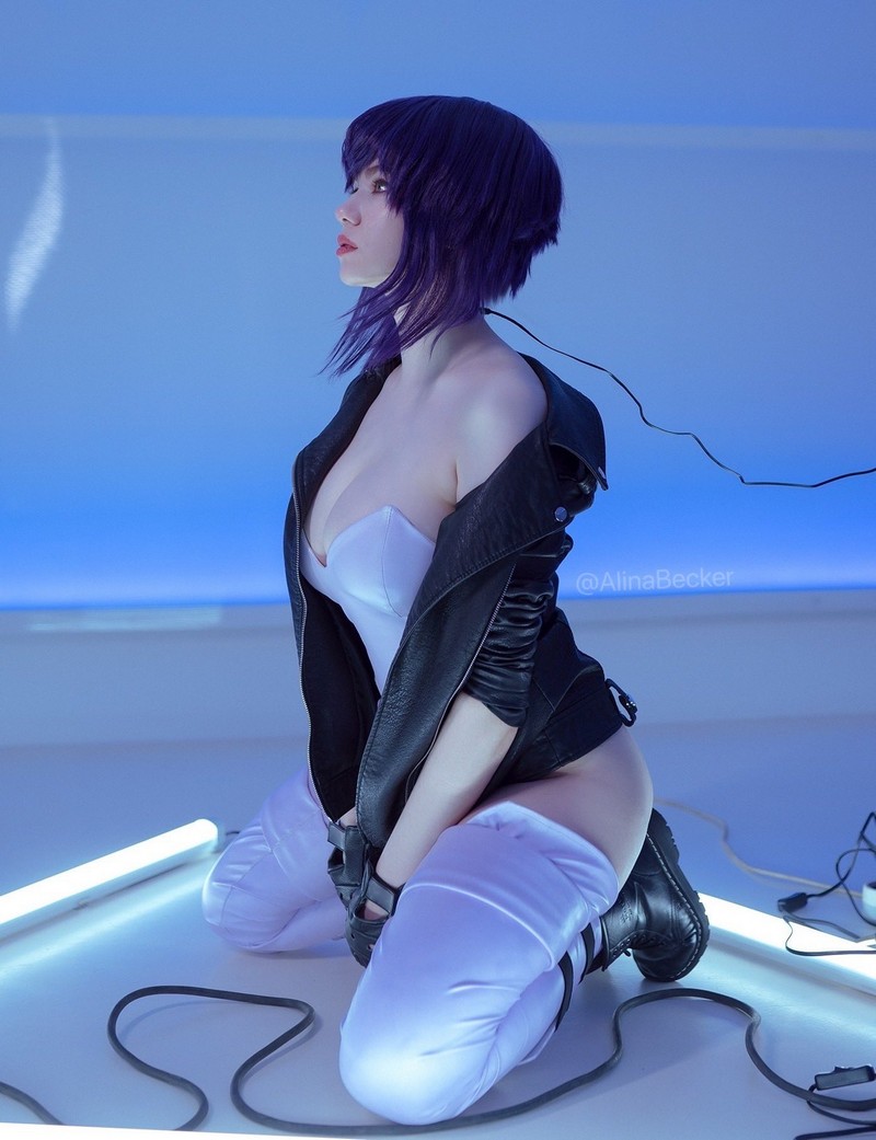 Alina Becker 草薙素子 Motoko Kusanagi Cosplay 攻壳机动队写真【32P-16.6M】插图2