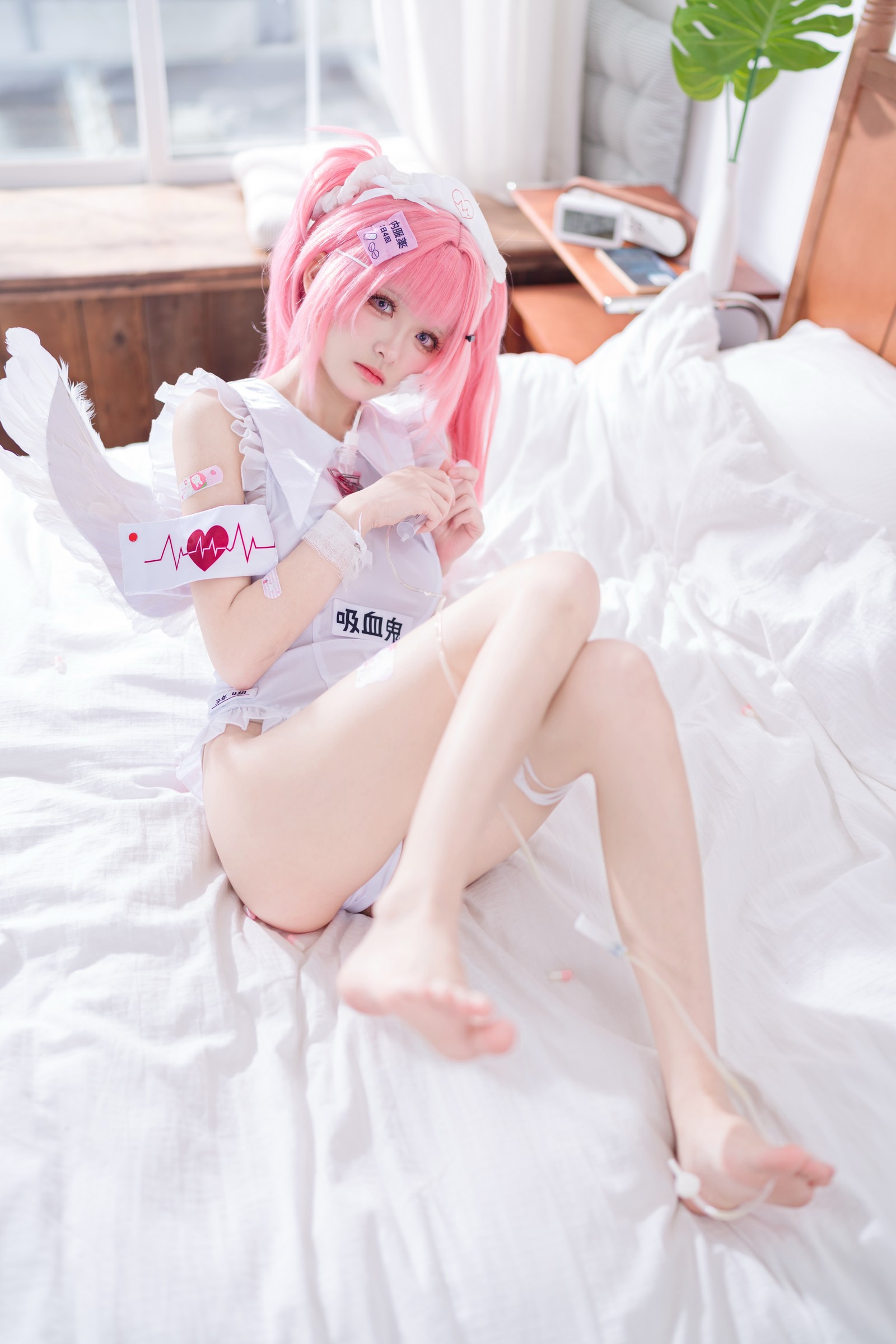 九柒喵 – 小护士针筒 写真合集（48P-139.5M）护士制服 Cos 高清图集插图8