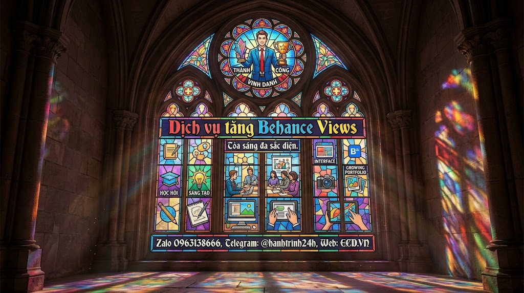 dịch vụ tăng behance views 2024 tăng tương tác
