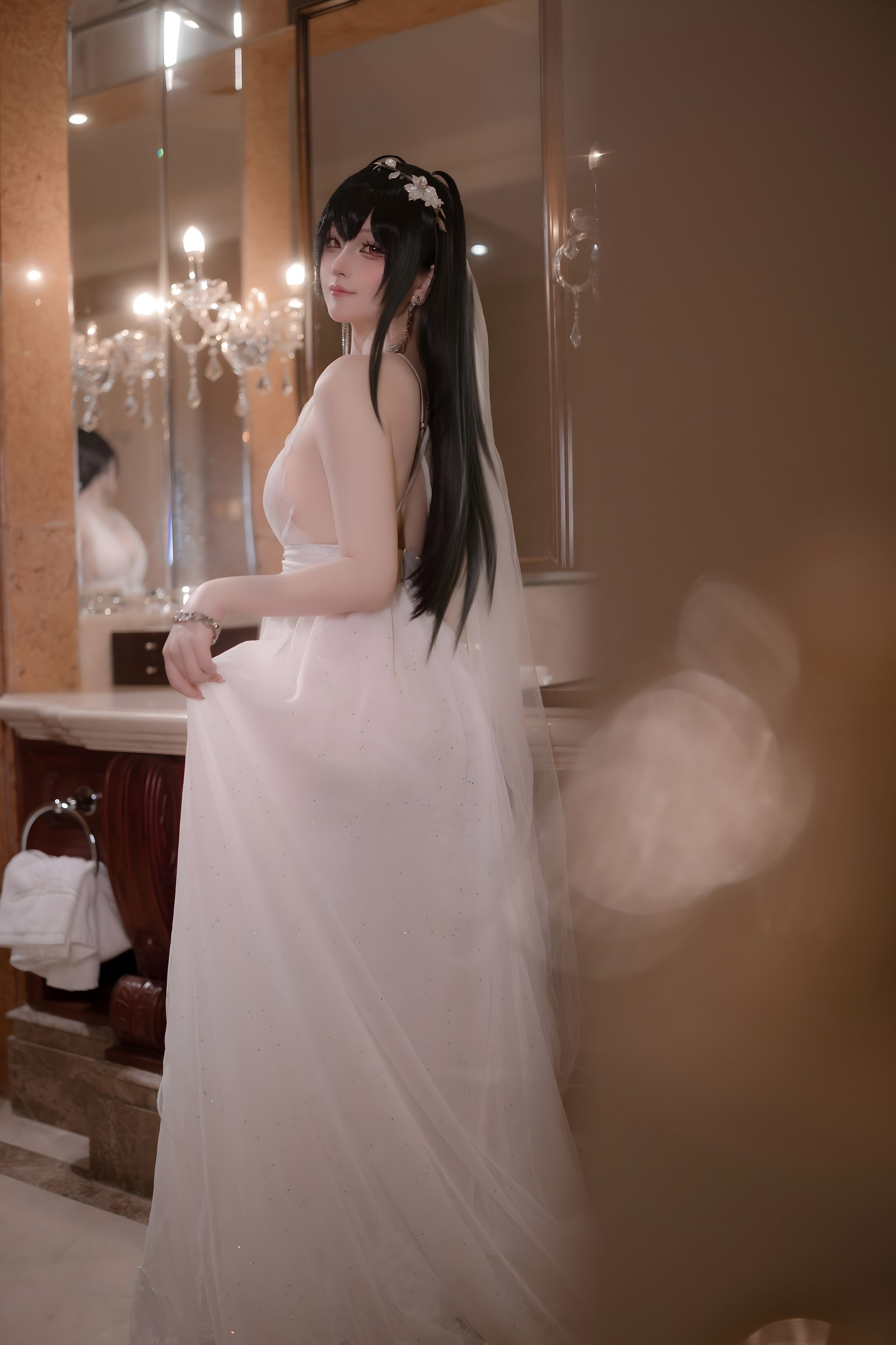屿鱼 Yuyu 碧蓝航线 大凤 誓约 Cosplay 写真集（50P｜389MB）插图2