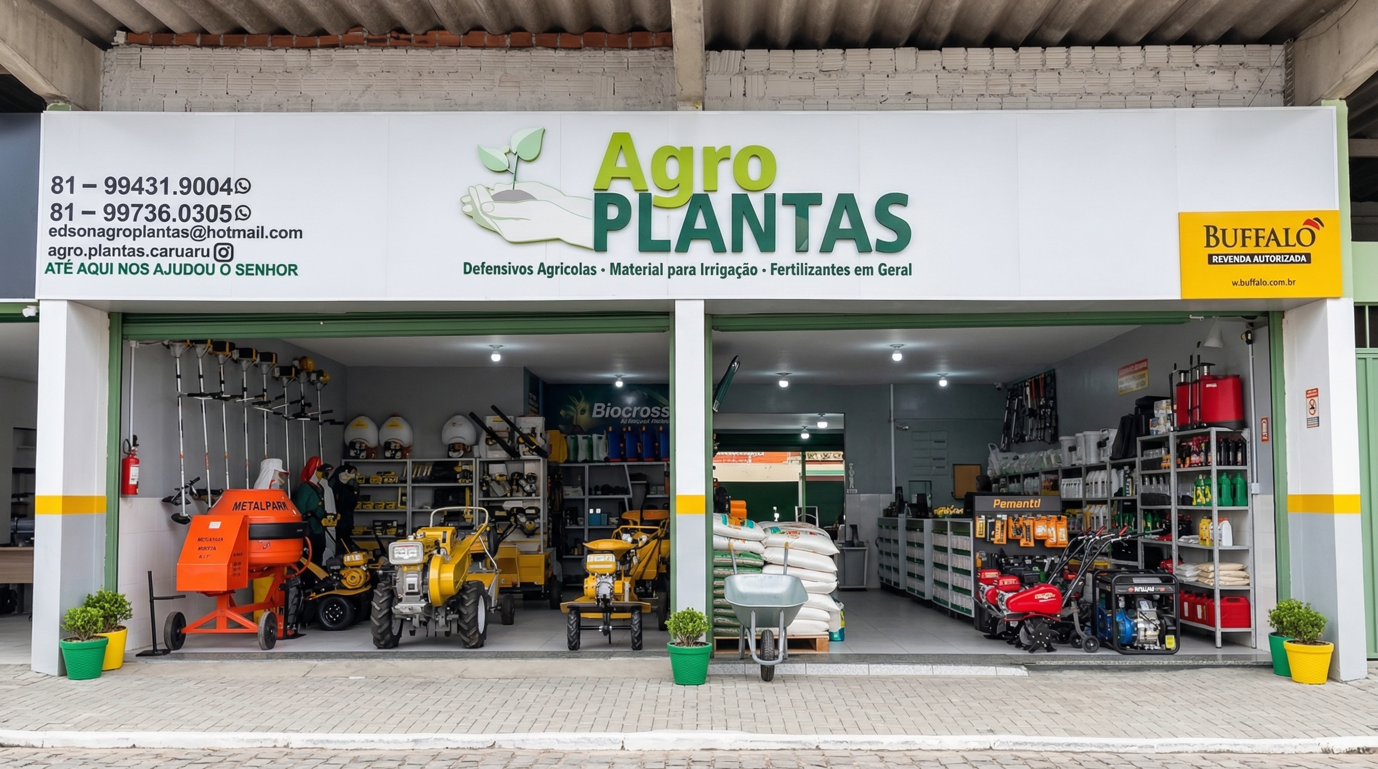 Motocultivador AgroPlantas