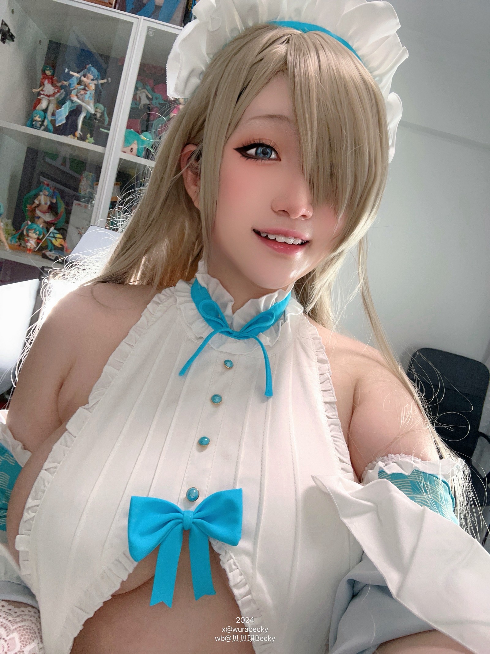 贝贝琪 Becky 明日奈 同人 Cosplay 写真集｜高清角色摄影（42P｜90MB）插图8