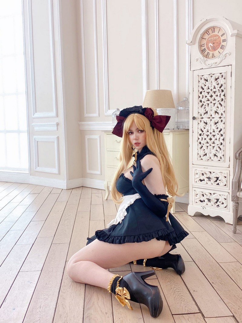 Alina Becker 艾蕾什基伽尔 Ereshkigal Cosplay Fate 系列高清写真图集【60P-42.1M】插图8
