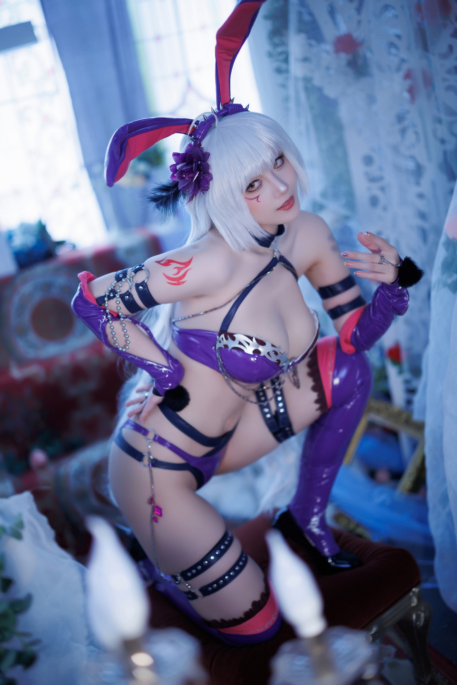 Cien恩恩 黑贞兔女郎泳装 Cosplay 写真合集（30P｜136MB）插图7