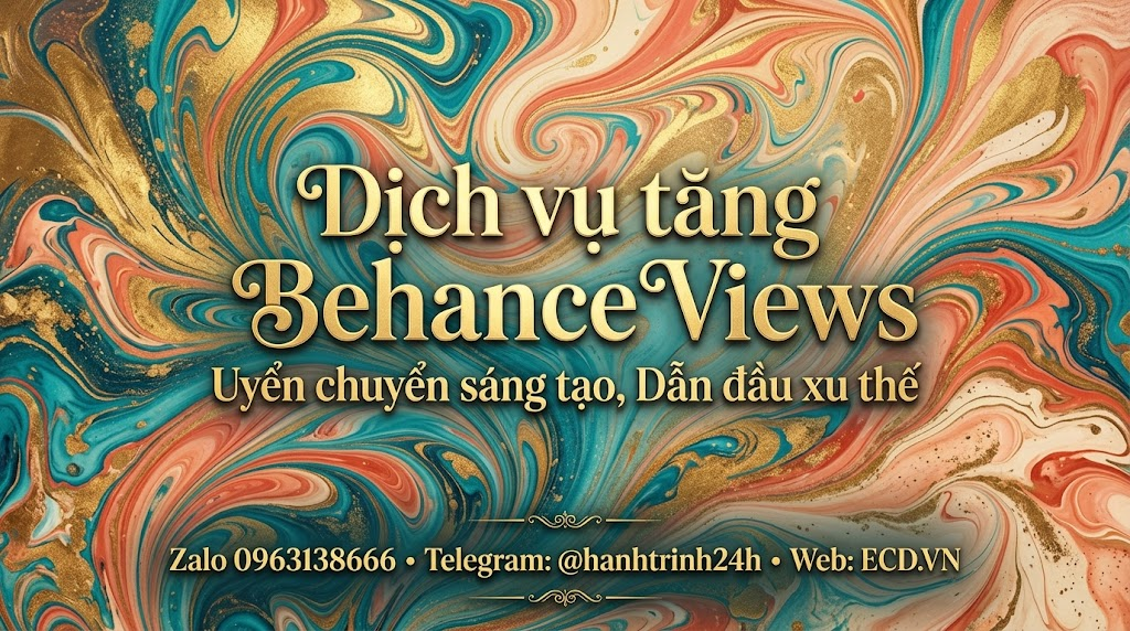 tăng behance views uy tín tăng engagement