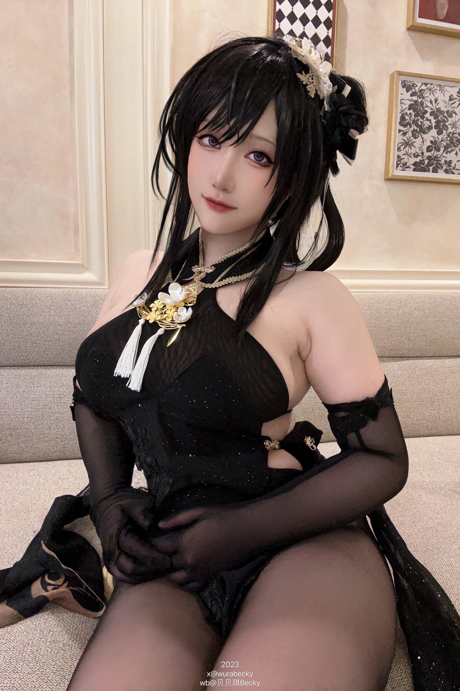 贝贝琪 Becky 镇海 Cosplay 写真集｜角色主题高清摄影（24P｜159MB）插图