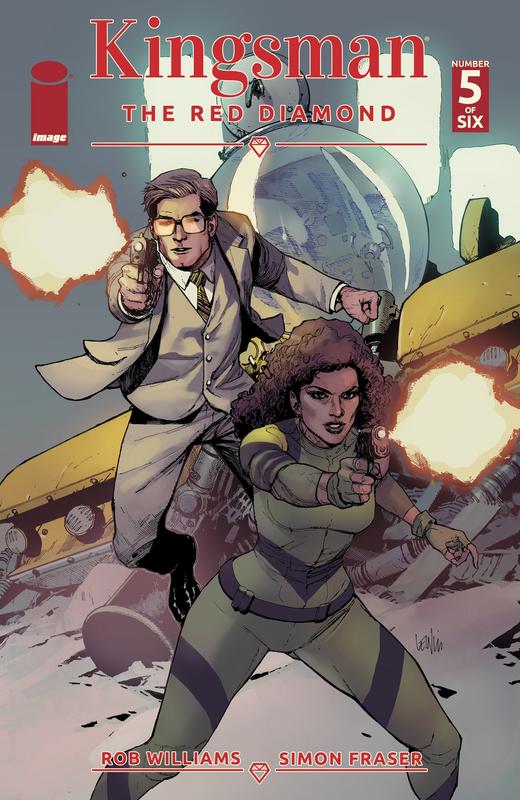 Kingsman - The Red Diamond #1-6 (2017-2018) Complete