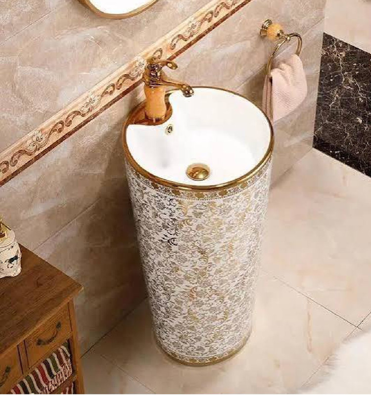 Ornate Pedestal Sink