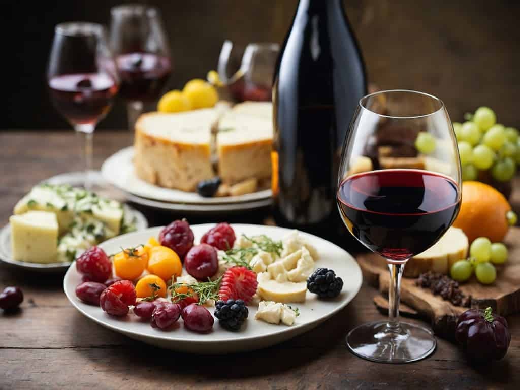 Coordinatingwine styles with foods