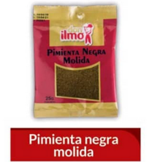 3472 | Pimienta Negra Molida Don Ilmo X 1 Kg