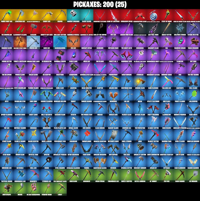 pickaxes comp