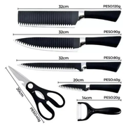 Conjunto de Facas de Cozinha 2