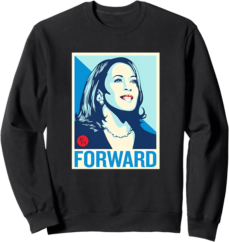 Kamala Harris Forward US Election 2024 Unisex Crewneck Sweatshirt