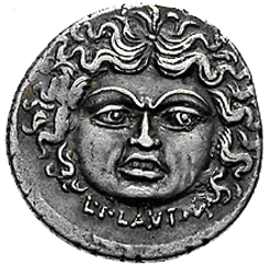 Glosario de monedas romanas. MEDUSA. 5