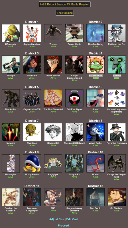 01 Reboot HGS S13 (BR I) Cast