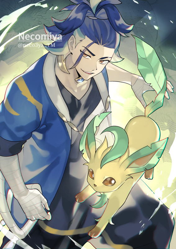 leafeon-and-adaman-pokemon-and-2-more-dr