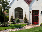 Arched Entry Landscaping