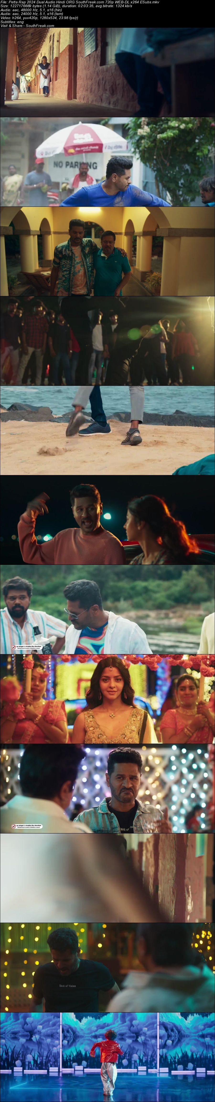 Petta Rap 2024 Dual Audio Hindi ORG South Freak com 720p WEB DL x264 ESubs - hdhubflix, hubflix, hdmovieshub, allmovieshub