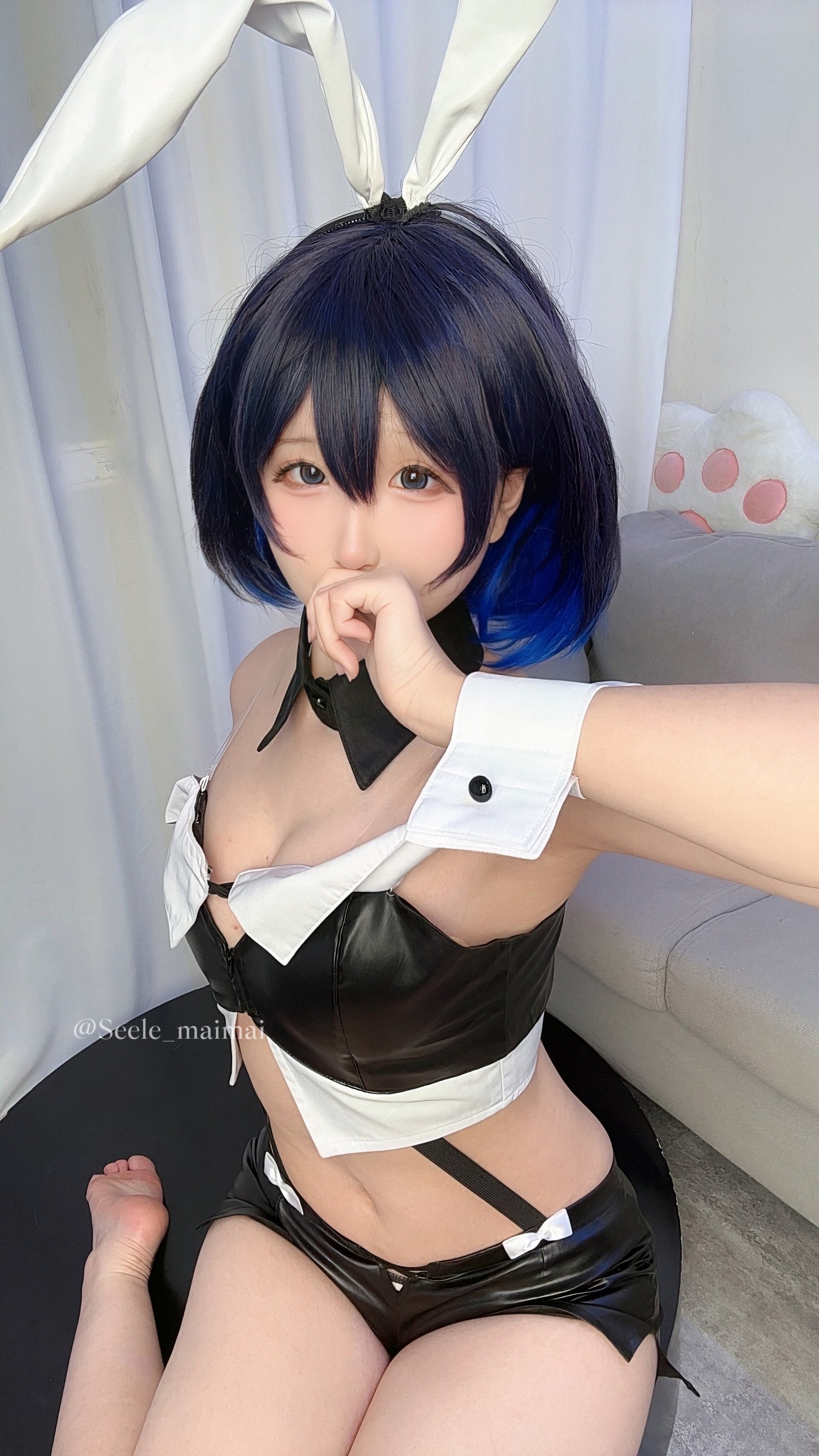 Seele麦麦兔女郎希儿 Cosplay 写真集｜崩坏3高质量高清图包（83P-147.3M）插图9