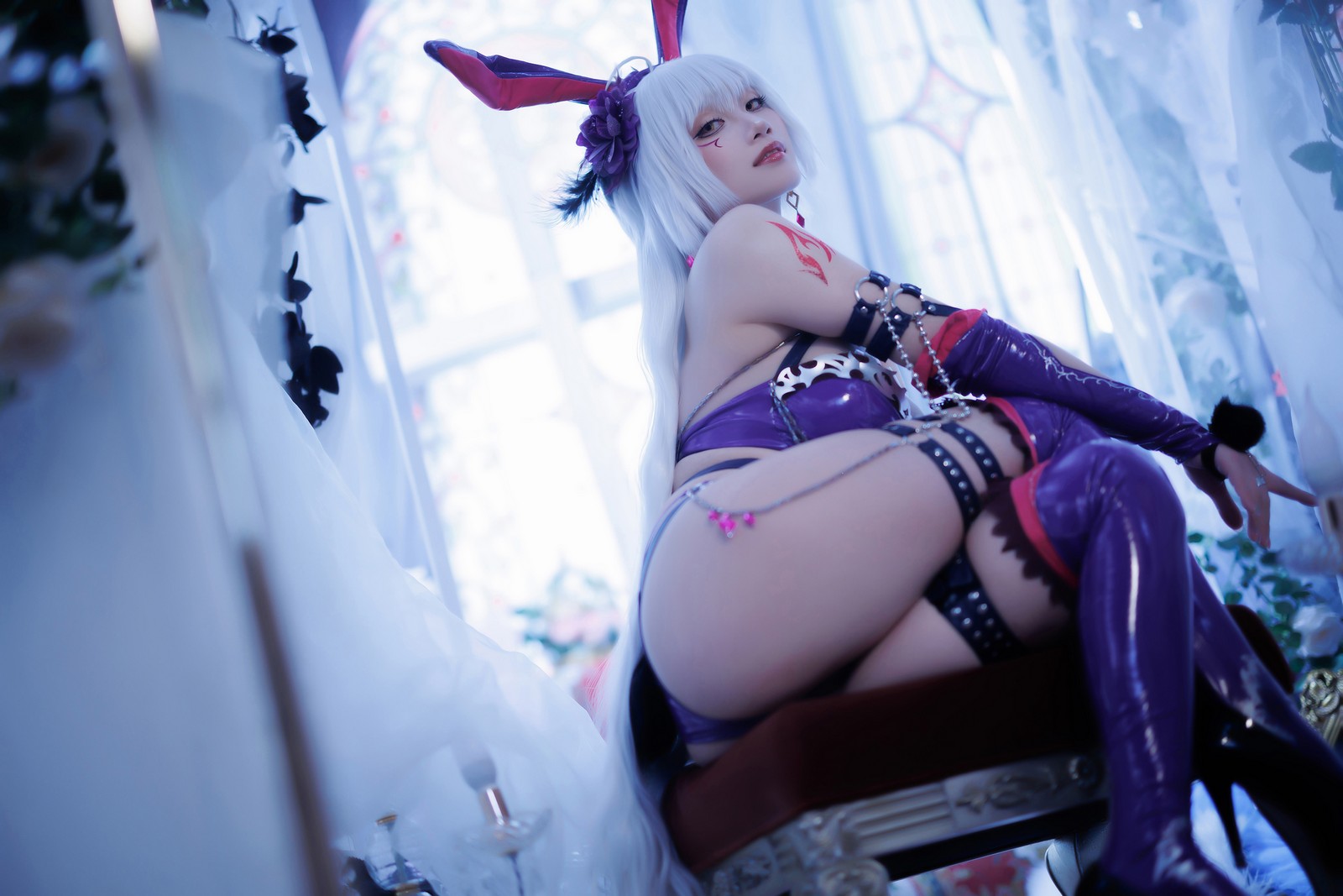 Cien恩恩 黑贞兔女郎泳装 Cosplay 写真合集（30P｜136MB）插图5