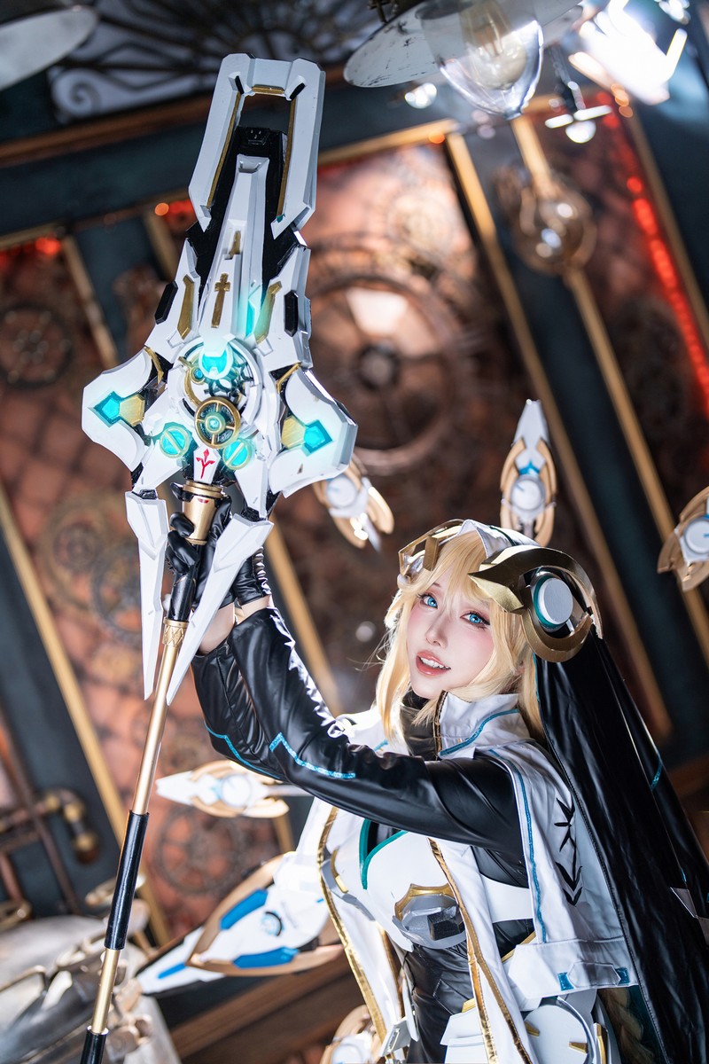 切切Celia Kiriko Cosplay NIKKE Goddess of Victory 写真 150P+5V插图5