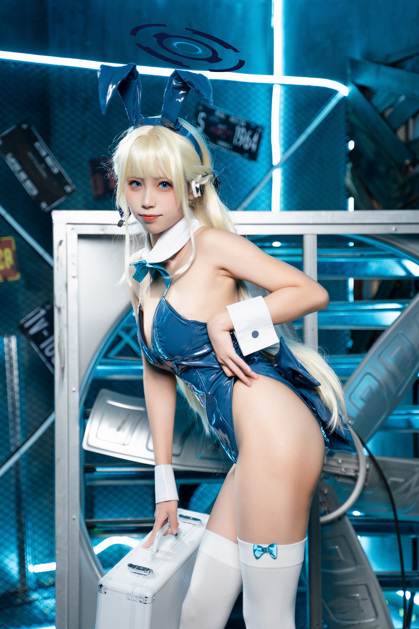 三無人型美女写真：飞鸟马时兔女郎战斗服 COS（60P／389.1M）插图8