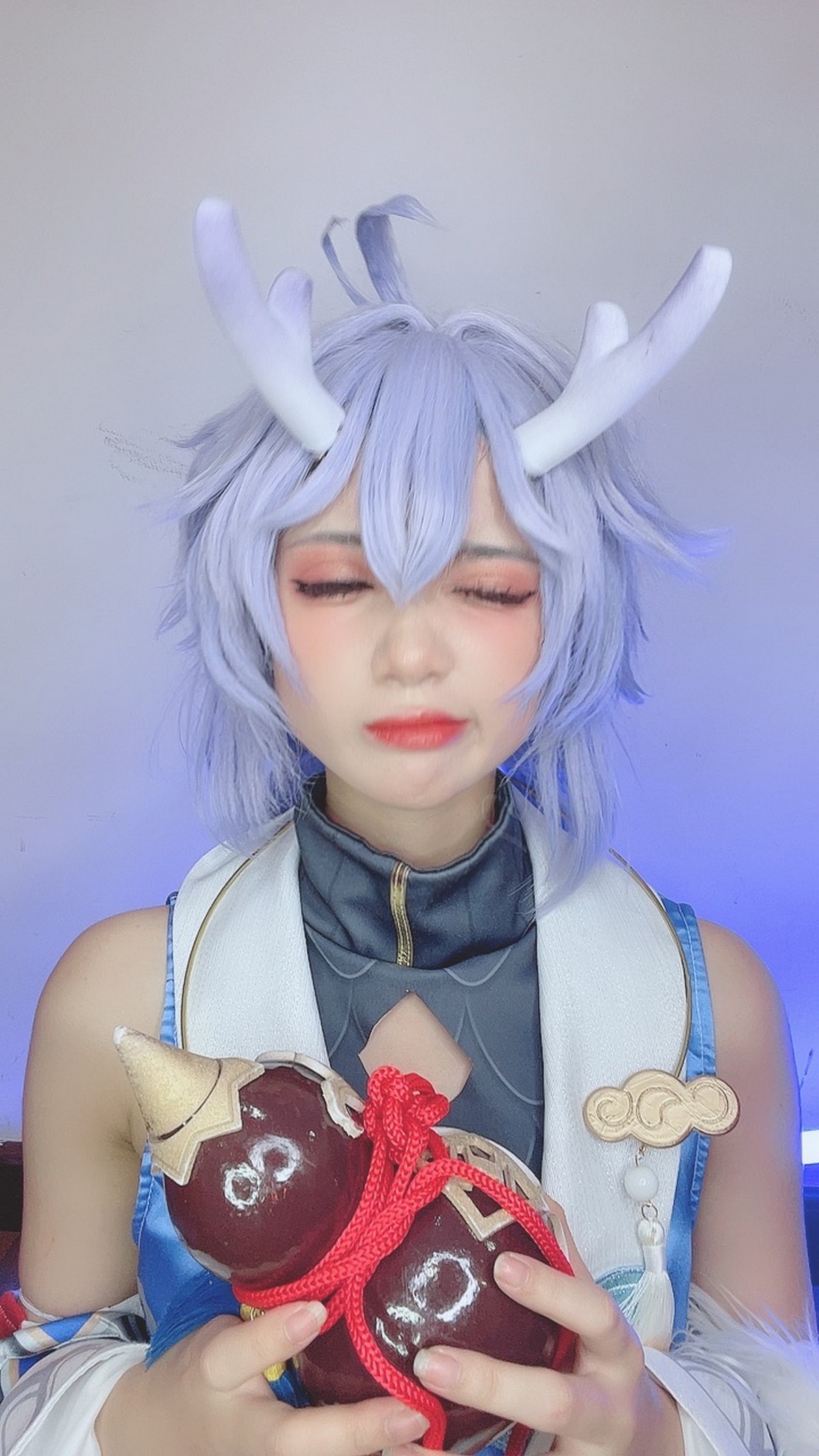 PoppaChan Bailu Cosplay Pack (Honkai Star Rail) – 155 Photos 12 Videos 457MB插图2