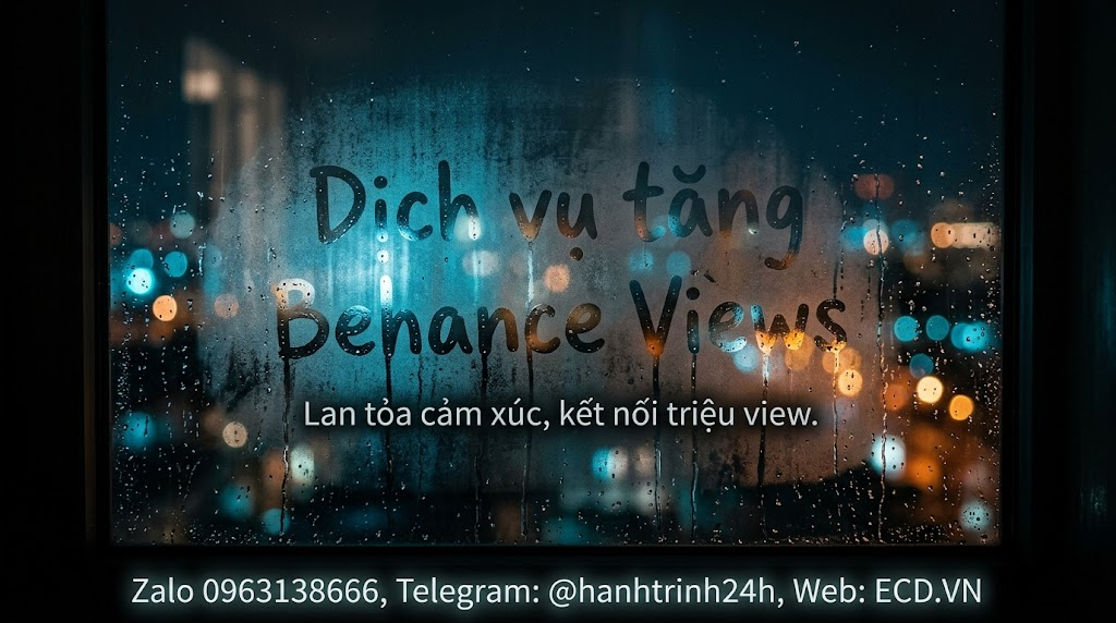 dịch vụ tăng behance views vĩnh viễn behance pro