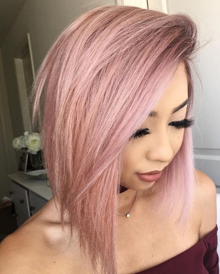Ombre short strawberry gold hair