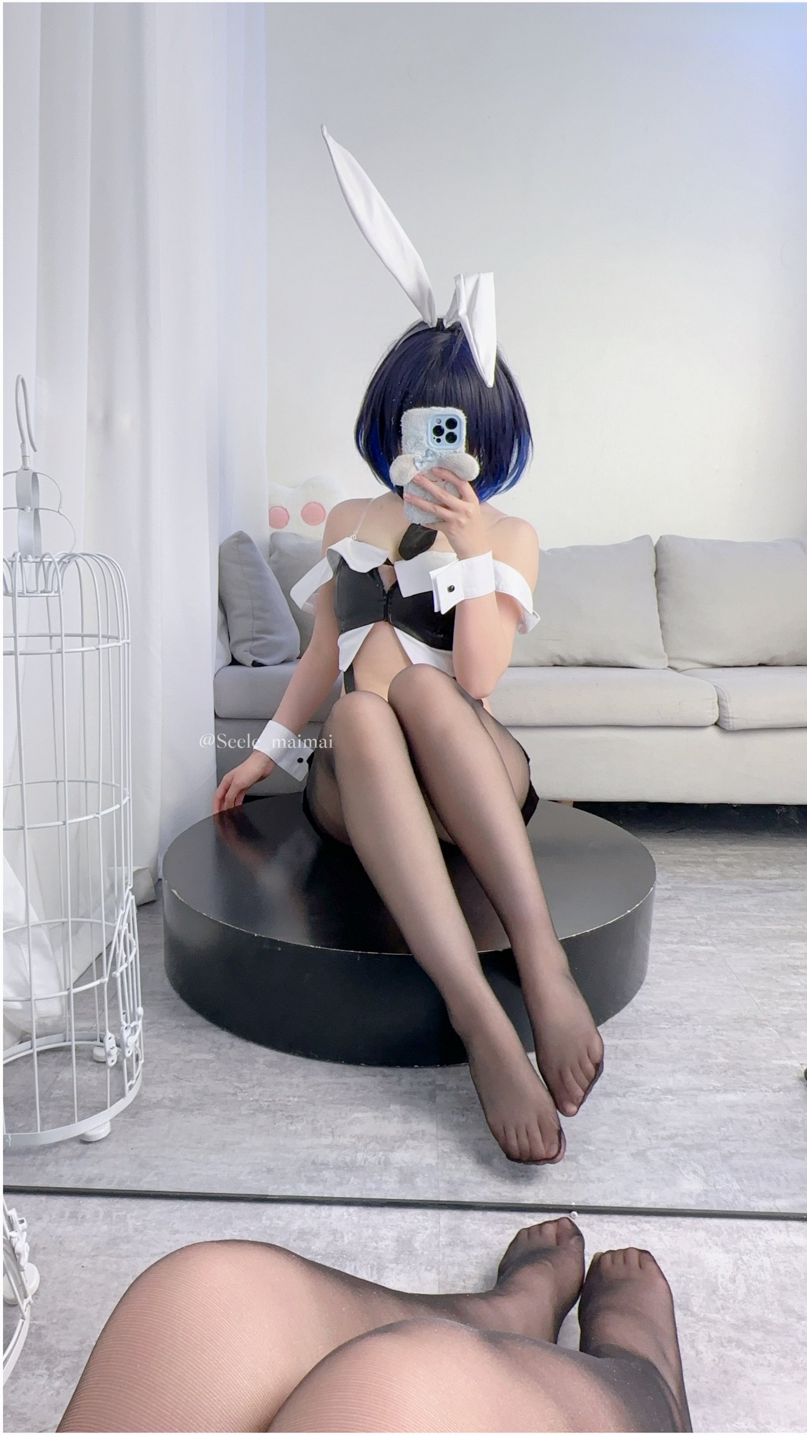 Seele麦麦兔女郎希儿 Cosplay 写真集｜崩坏3高质量高清图包（83P-147.3M）插图8