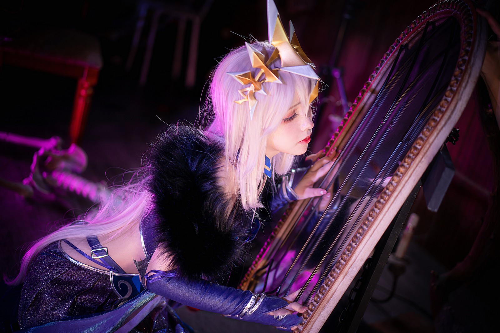 六二二同学 方舟圣女 Cosplay 写真集｜明日方舟风格摄影（13P｜23MB）插图7